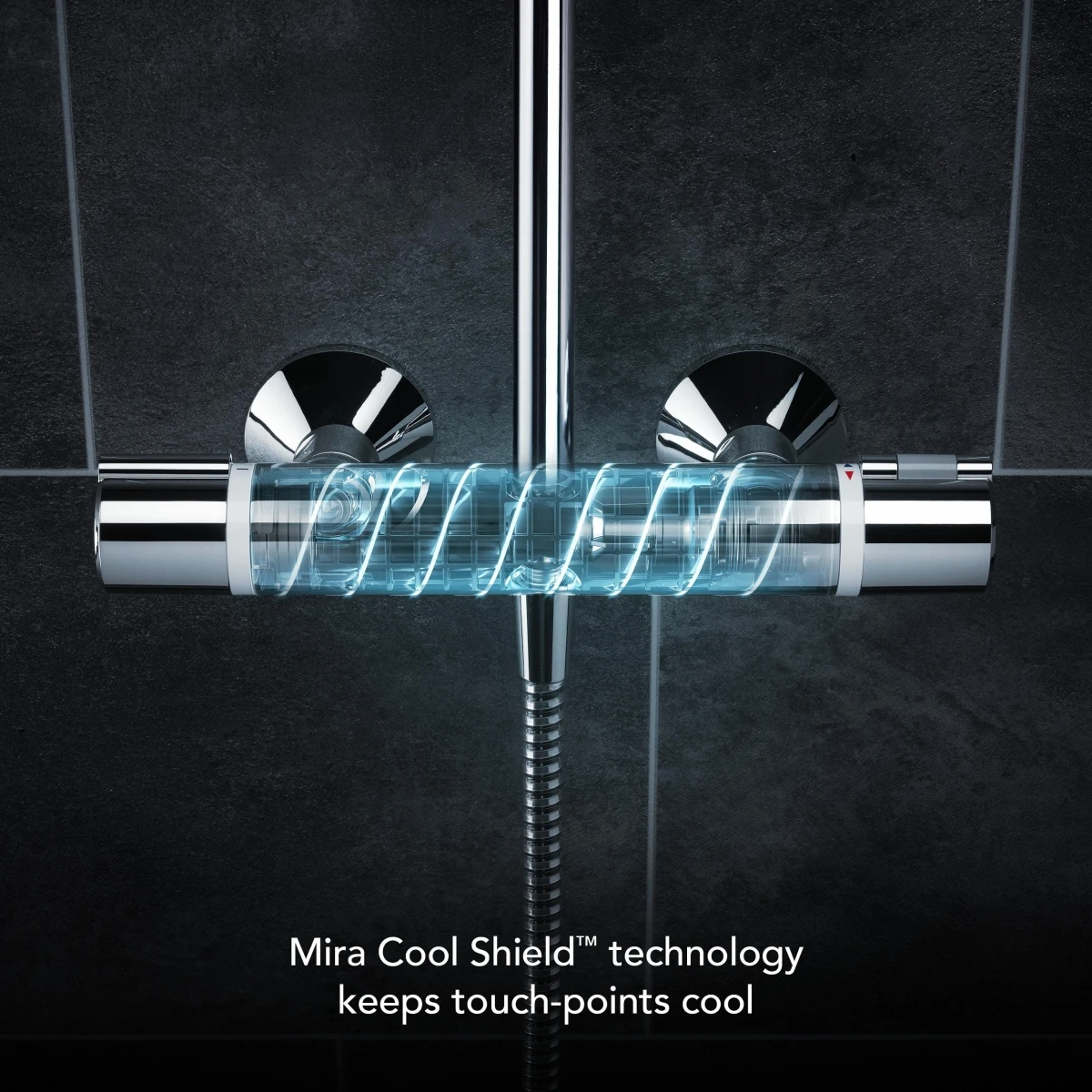 Mira Relate ERD Bar Mixer Shower Chrome 2.1878.002 8 Mira Relate ERD Bar Mixer Shower Chrome 2.1878.002 - Image 8