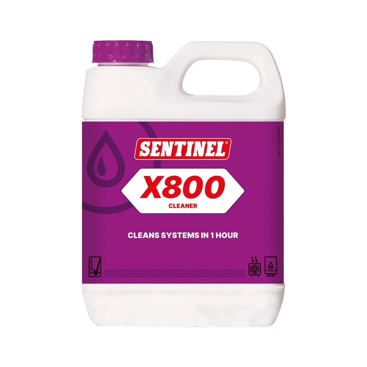 Sentinel X800 Fast Acting Cleaner 1L X300L-12X1L-GB 1 Sentinel X800 Fast Acting Cleaner 1L X300L-12X1L-GB