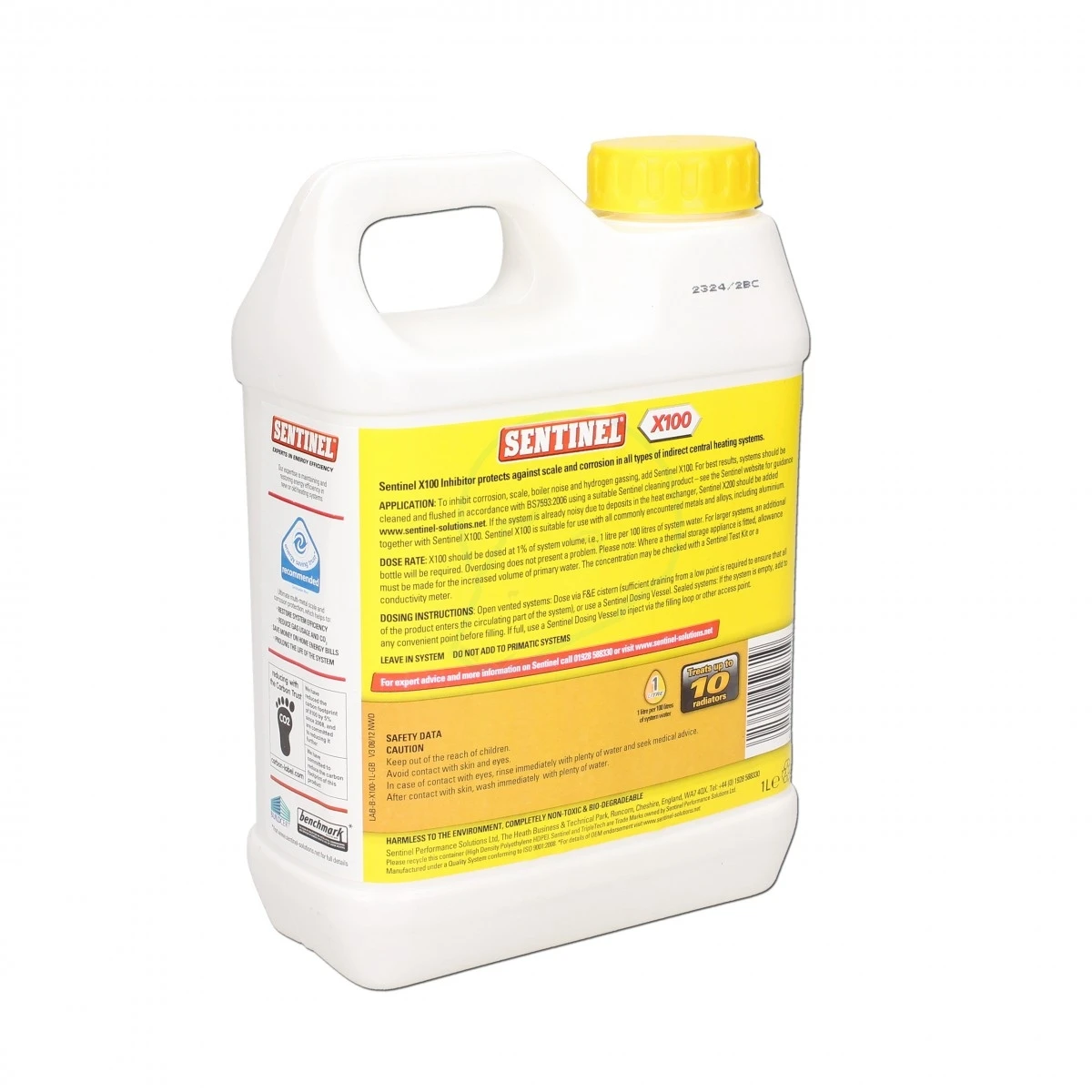 Sentinel X100 Inhibitor 1L X100L-12X1L-GB 2 Sentinel X100 Inhibitor 1L X100L-12X1L-GB - Image 2