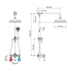 Mira Realm ERD Traditional Thermostatic Shower Mixer Chrome 1.1735.002 -Bathroom Product Shop GPID 1000169005 IMG 05