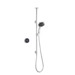 Mira Platinum Ceiling Fed Digital Shower Mixer Chrome 1.1666.002