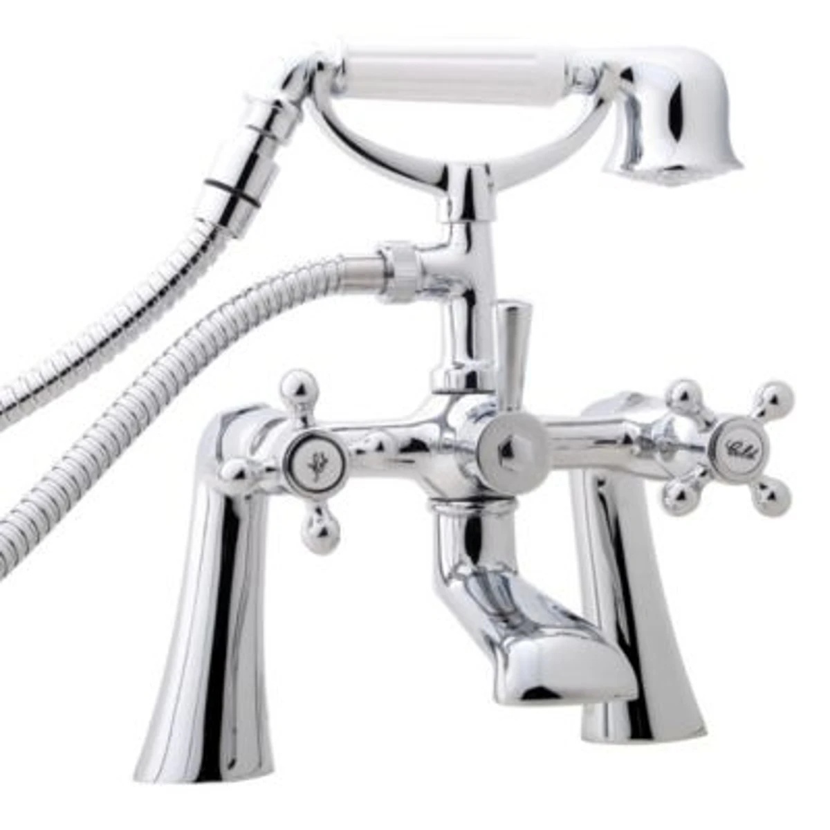 Iflo Tatton Bath Shower Mixer Tap Brass 1 Iflo Tatton Bath Shower Mixer Tap Brass
