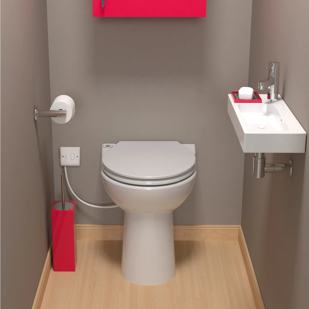 Saniflo 1081 Sanicompact C43 Wc Unit 2 Saniflo 1081 Sanicompact C43 Wc Unit - Image 2