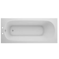 Standard Suite 2 Tap Hole Steel Bath