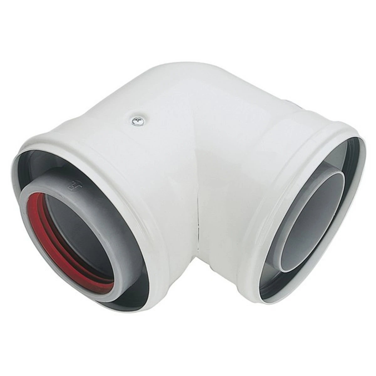 Vaillant EcoTec/EcoMax 125mm 87 Degree Boiler Flue Bend 1 Vaillant EcoTec/EcoMax 125mm 87 Degree Boiler Flue Bend