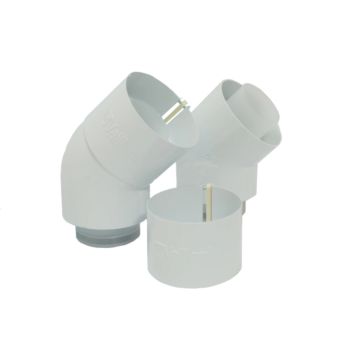 Vaillant 45 Degree Boiler Flue Elbow 3 Vaillant 45 Degree Boiler Flue Elbow - Image 3