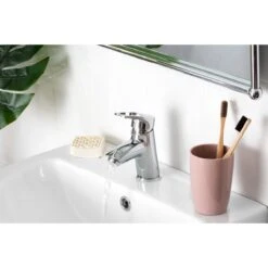 Bristan Smile Basin Mixer With Clicker Waste Chrome SM BAS C -Bathroom Product Shop GPID 1000428638 IMG 02