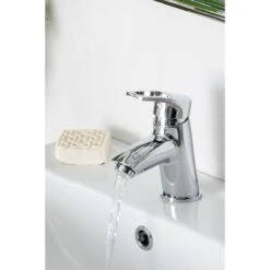 Bristan Smile Basin Mixer With Clicker Waste Chrome SM BAS C -Bathroom Product Shop GPID 1000428638 IMG 10