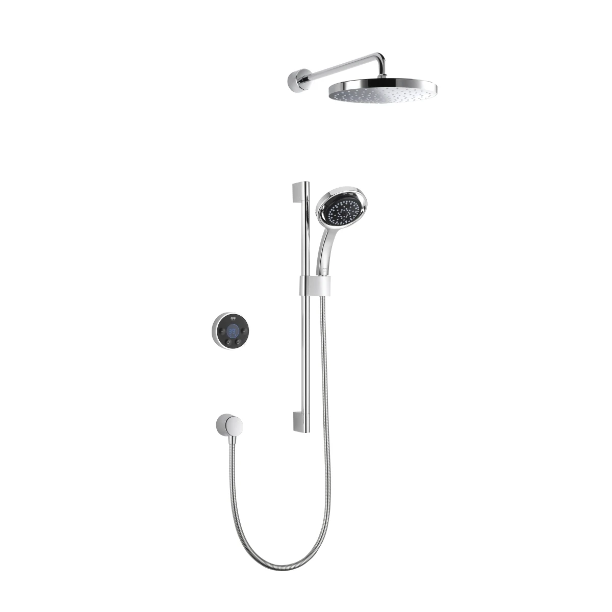 Mira Platinum Dual Rear Fed Digital Shower Mixer Chrome 1.1796.003 1 Mira Platinum Dual Rear Fed Digital Shower Mixer Chrome 1.1796.003