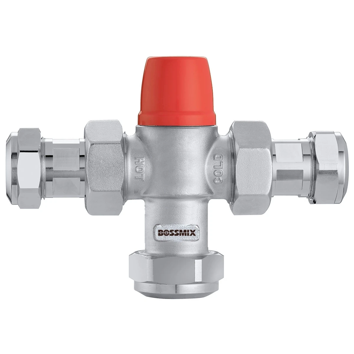 Bossmix Thermostatic Mixing Valve Brass 15 Mm 521355 BSS 1 Bossmix Thermostatic Mixing Valve Brass 15 Mm 521355 BSS