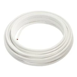 Wednesbury White Plastic Coated Copper Tube Coil 10mmx50m (Table W) W010C-50PW