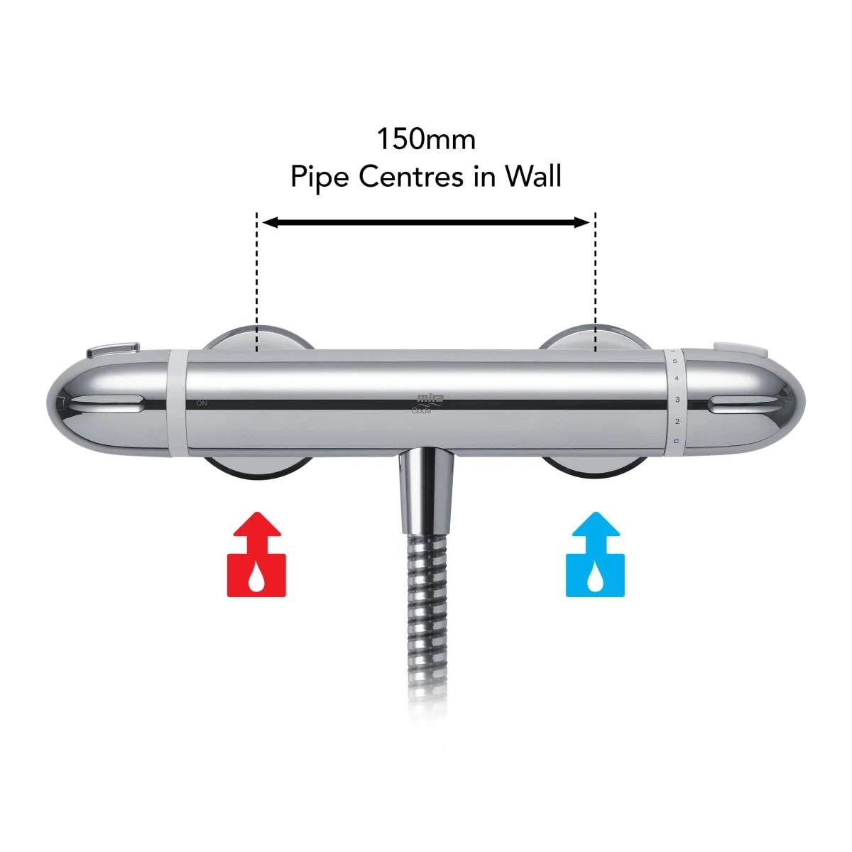 Mira Showers Coda Pro Exposed Valve Mixer Shower 1.1836.005 12 Mira Showers Coda Pro Exposed Valve Mixer Shower 1.1836.005 - Image 12