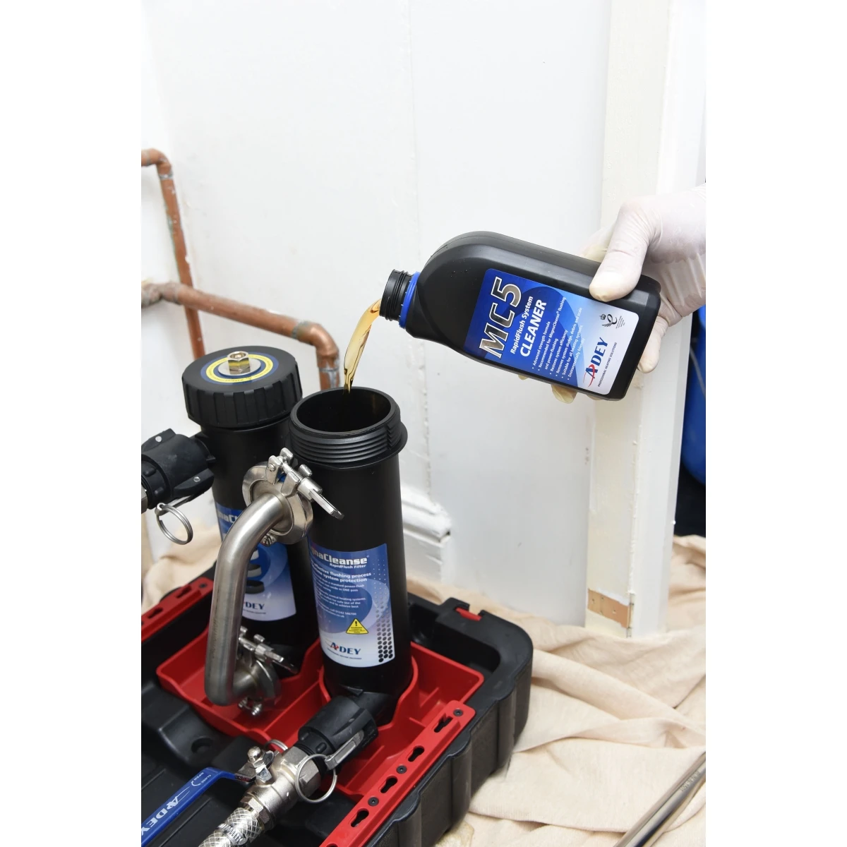 Adey MC5 Rapid Flush System Cleaner 500ml CP1-03-00999 4 Adey MC5 Rapid Flush System Cleaner 500ml CP1-03-00999 - Image 4