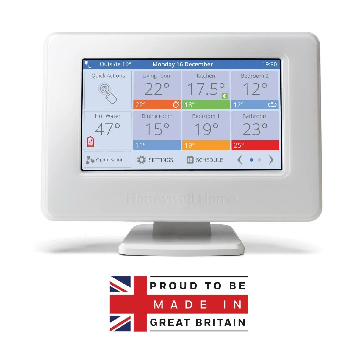 Honeywell Home Evohome Wifi Connected Thermostat Pack ATP921R3100 2 Honeywell Home Evohome Wifi Connected Thermostat Pack ATP921R3100 - Image 2