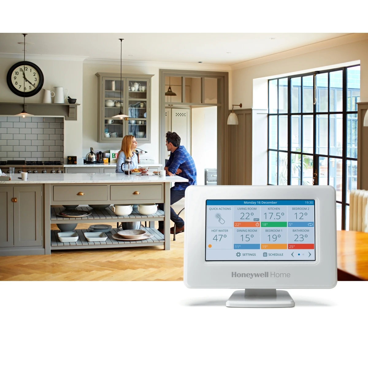 Honeywell Home Evohome Wifi Connected Thermostat Pack ATP921R3100 6 Honeywell Home Evohome Wifi Connected Thermostat Pack ATP921R3100 - Image 6