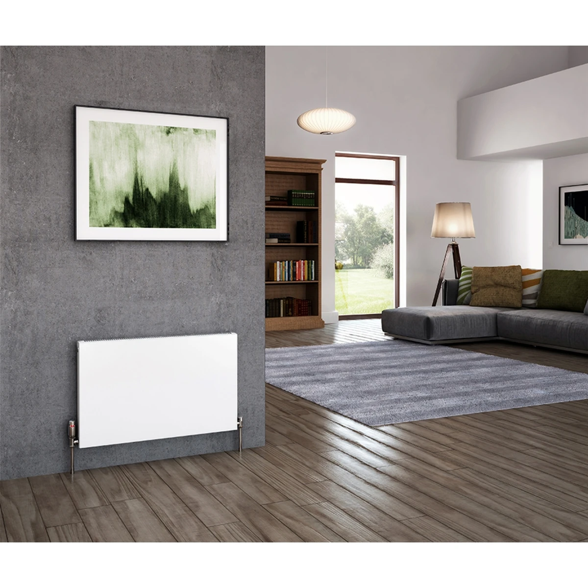 Stelrad Softline Plan Double Convector Radiator 600 Mm X 600 Mm 85602206 2 Stelrad Softline Plan Double Convector Radiator 600 Mm X 600 Mm 85602206 - Image 2