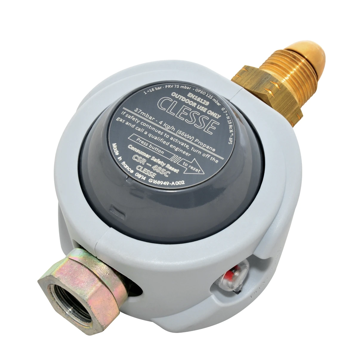 CLESSE 0458101 CSR485 SINGLE CYLINDERREG UKPOL X 1/2inF 4kg/H 37MB 2 CLESSE 0458101 CSR485 SINGLE CYLINDERREG UKPOL X 1/2inF 4kg/H 37MB - Image 2