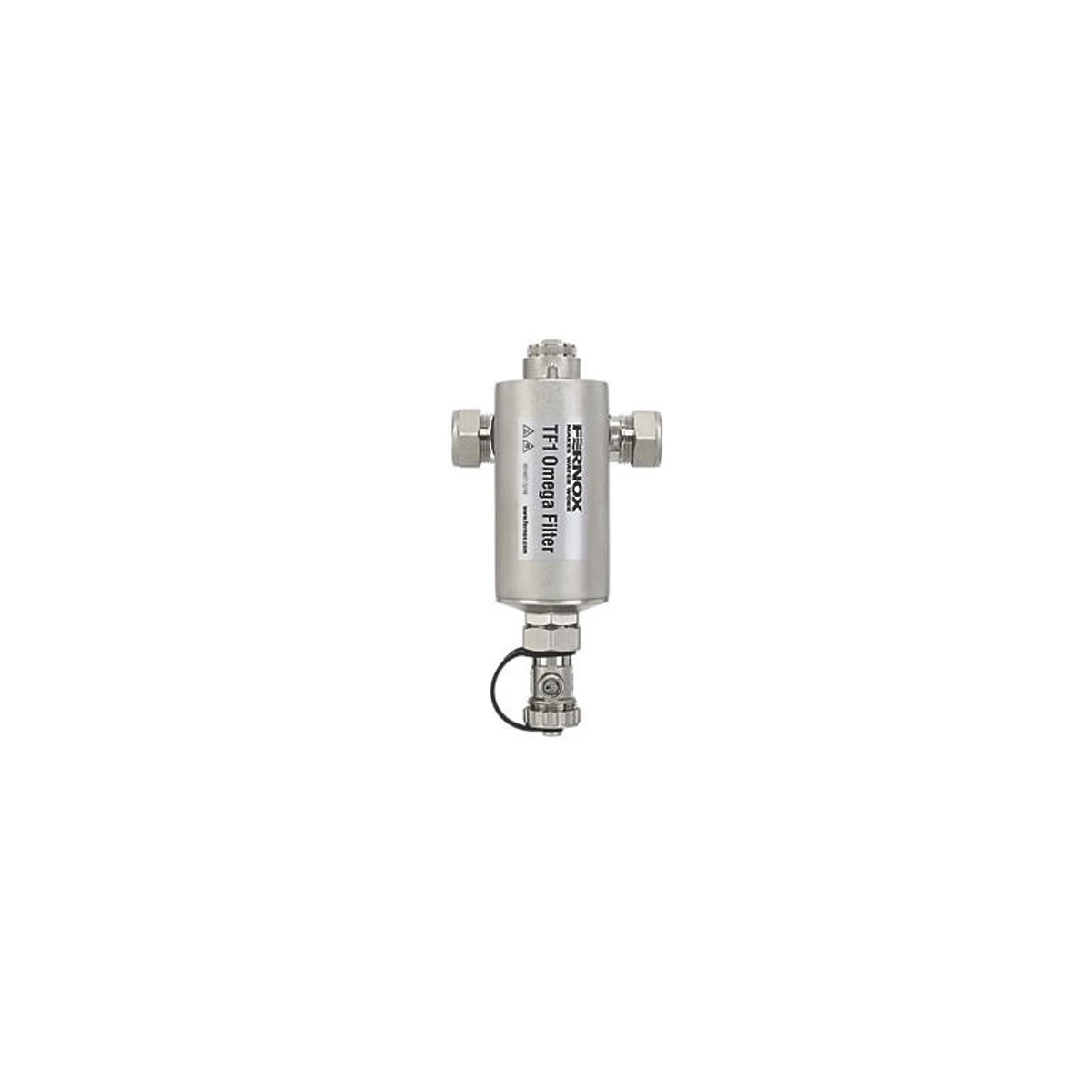 Fernox TF1 Omega 22mm Filter With Slip Socket Connections 62248 2 Fernox TF1 Omega 22mm Filter With Slip Socket Connections 62248 - Image 2