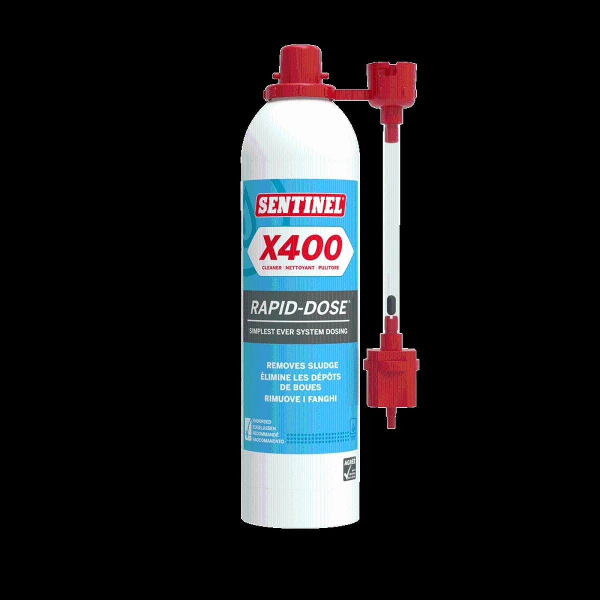 Sentinel X400 Rapid-Dose Cleaner 300ml X400RD-12X300ML-GB 3 Sentinel X400 Rapid-Dose Cleaner 300ml X400RD-12X300ML-GB - Image 3