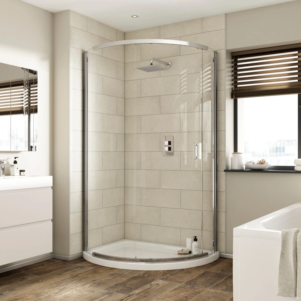 Iflo Square Fixed Shower Head 2 Iflo Square Fixed Shower Head - Image 2