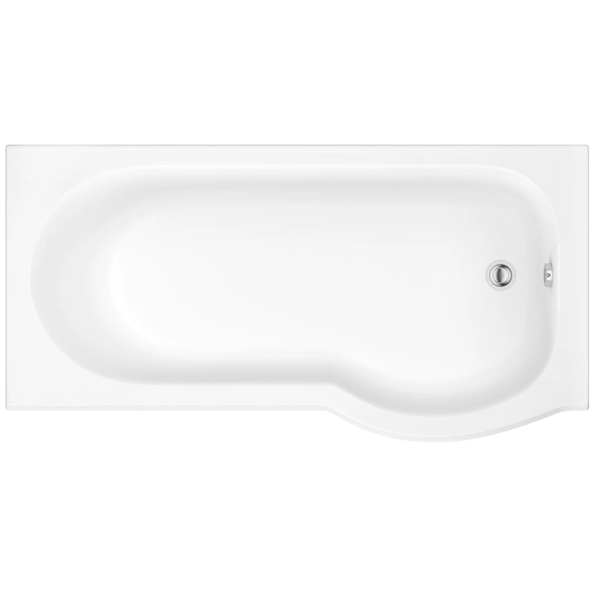 Iflo Rennes Evo P Shaped Right Hand Shower Bath 1680 Mm 1 Iflo Rennes Evo P Shaped Right Hand Shower Bath 1680 Mm