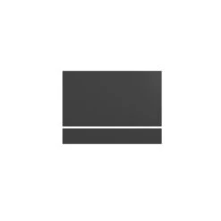 Iflo Aliano End Bath Panel 700 X 510 Matt Graphite Grey