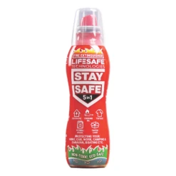 Lifesafe Technologies StaySafe 5-in-1 Bottle Fire Extinguisher 200ml