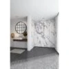 Mermaid Elite Matt Marmo Migliore Shower Wall Panel 2420 X 600mm