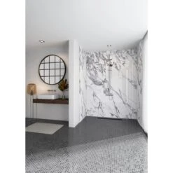 Mermaid Elite Matt Marmo Migliore Shower Wall Panel 2420 X 600mm