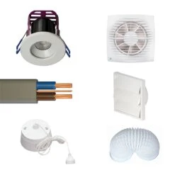 Robus Bathroom Light Electrical Installation Value Pack BTHEP