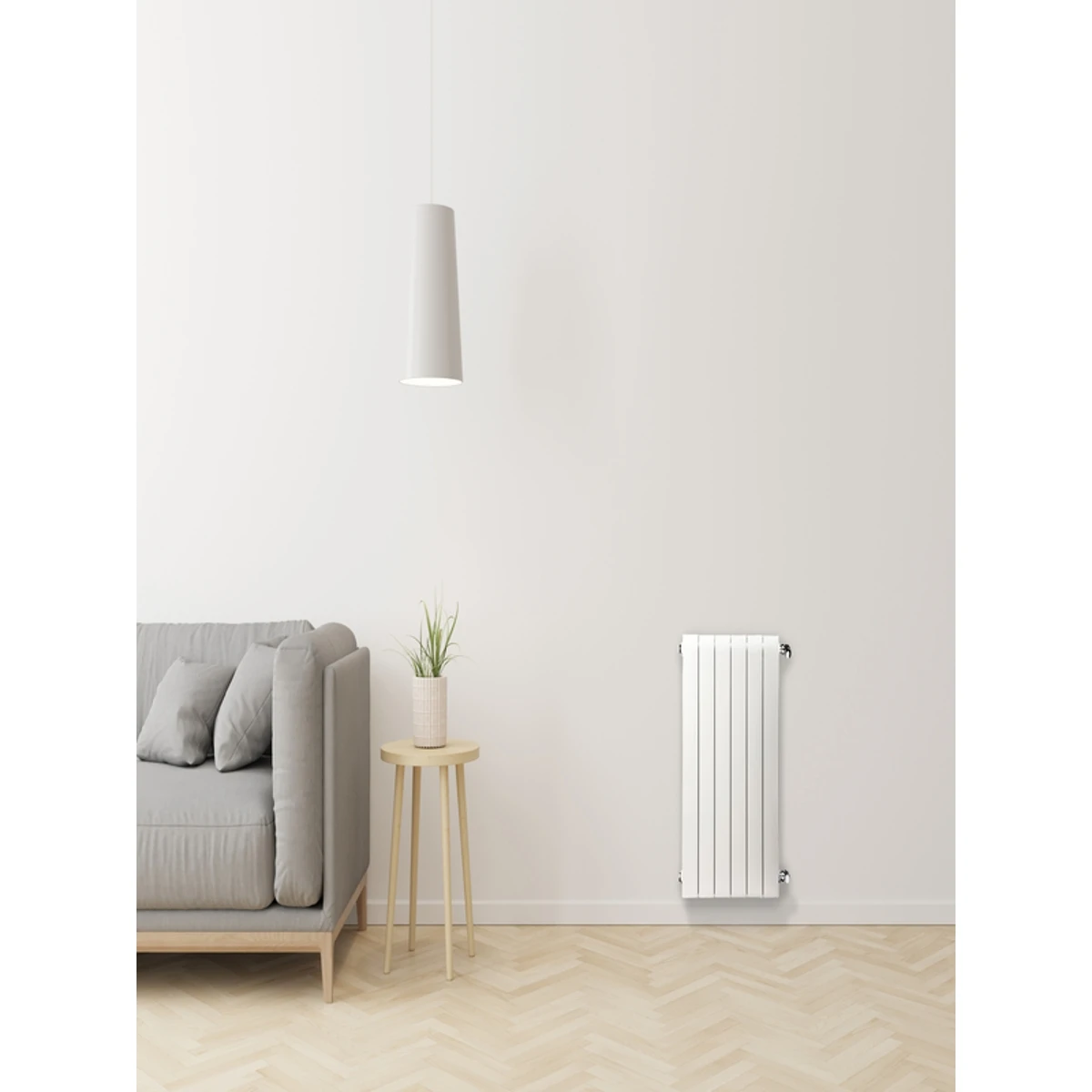 Grant Afinia Horizontal Aluminium Designer Radiator 430x480mm 3 Grant Afinia Horizontal Aluminium Designer Radiator 430x480mm - Image 3