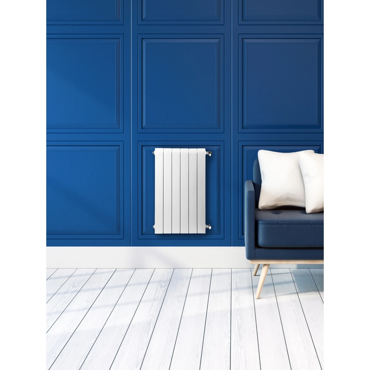 Grant Afinia Horizontal Aluminium Designer Radiator 680x800mm 3 Grant Afinia Horizontal Aluminium Designer Radiator 680x800mm - Image 3