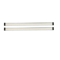 Cool White LED Under Cabinet Light With Sensor - Twin Pack