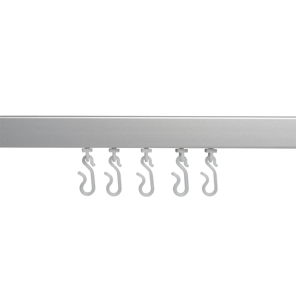 Iflo Pre Formed L-Shape Anodised Shower Rail 760 X 1830mm 2 Iflo Pre Formed L-Shape Anodised Shower Rail 760 X 1830mm - Image 2