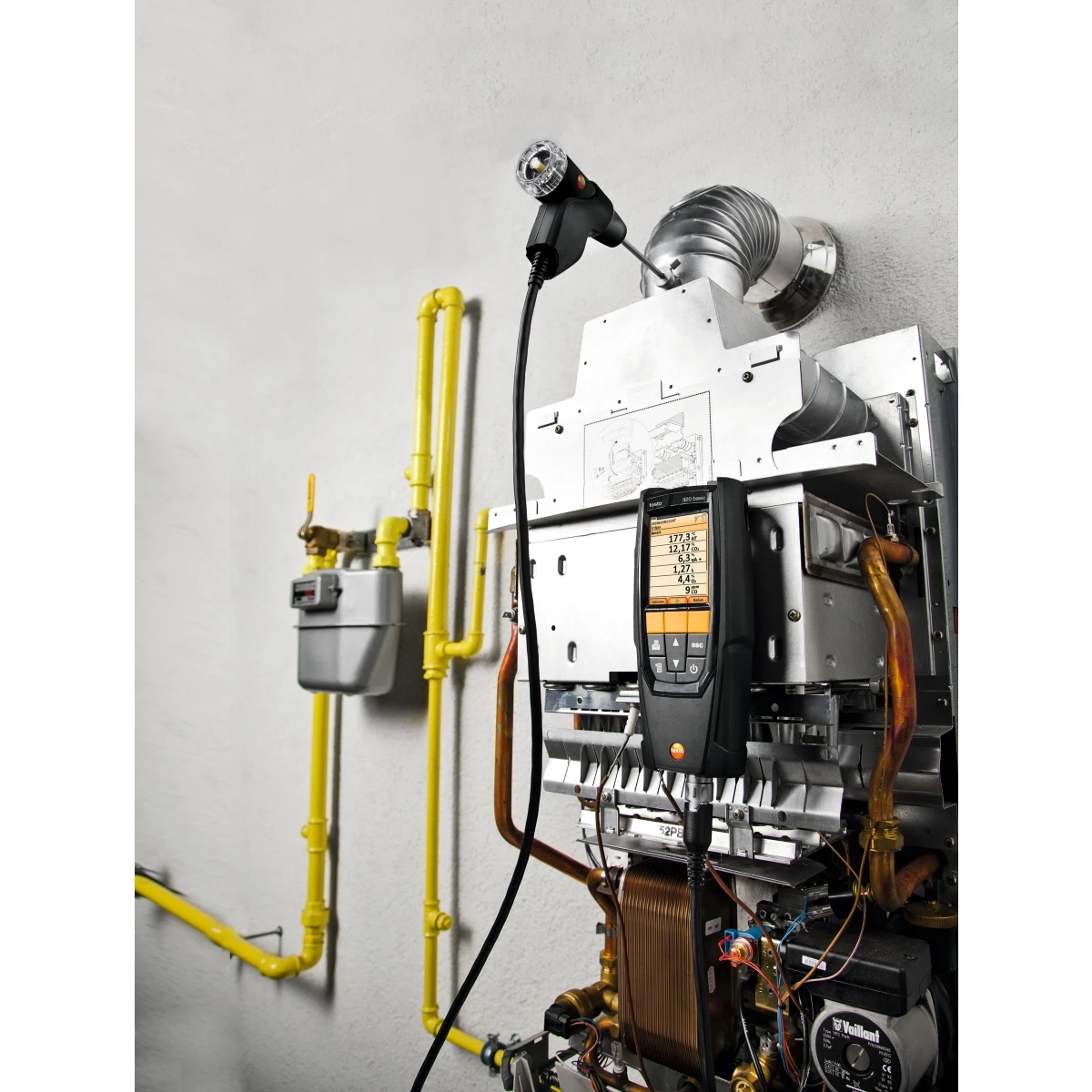 Testo 320B Flue Gas Analyzer Standard Kit 0563 3223 80 3 Testo 320B Flue Gas Analyzer Standard Kit 0563 3223 80 - Image 3