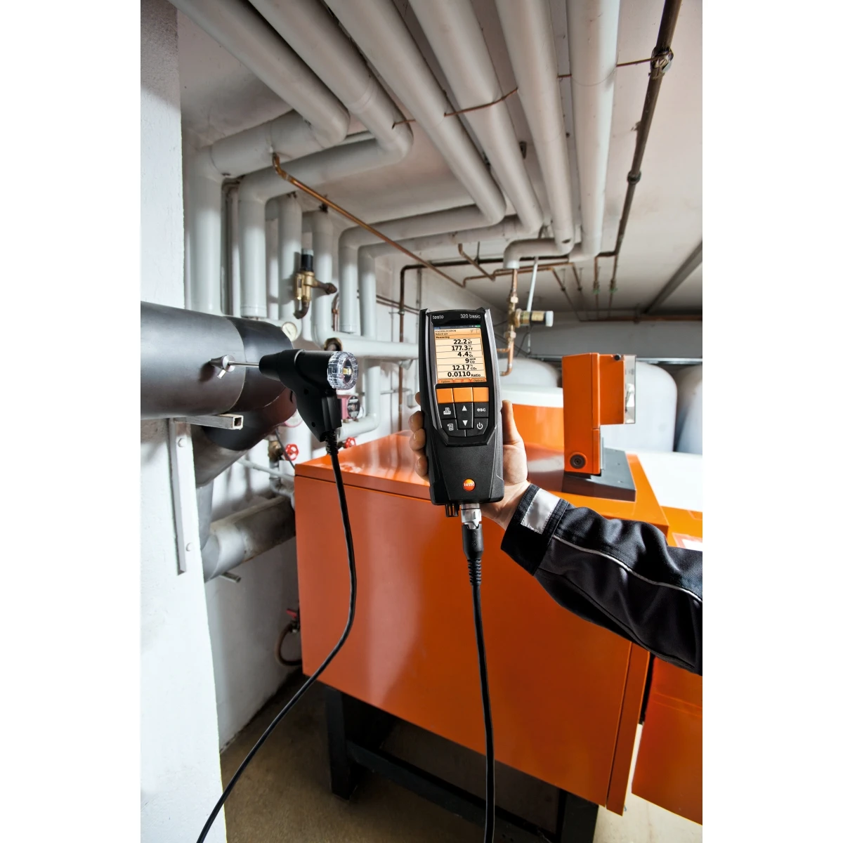 Testo 320B Flue Gas Analyzer Standard Kit 0563 3223 80 4 Testo 320B Flue Gas Analyzer Standard Kit 0563 3223 80 - Image 4