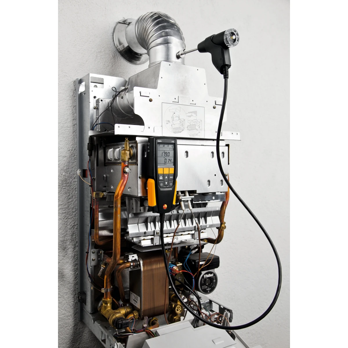 Testo 310 Flue Gas Analyzer Standard Kit 0563 3100 3 Testo 310 Flue Gas Analyzer Standard Kit 0563 3100 - Image 3