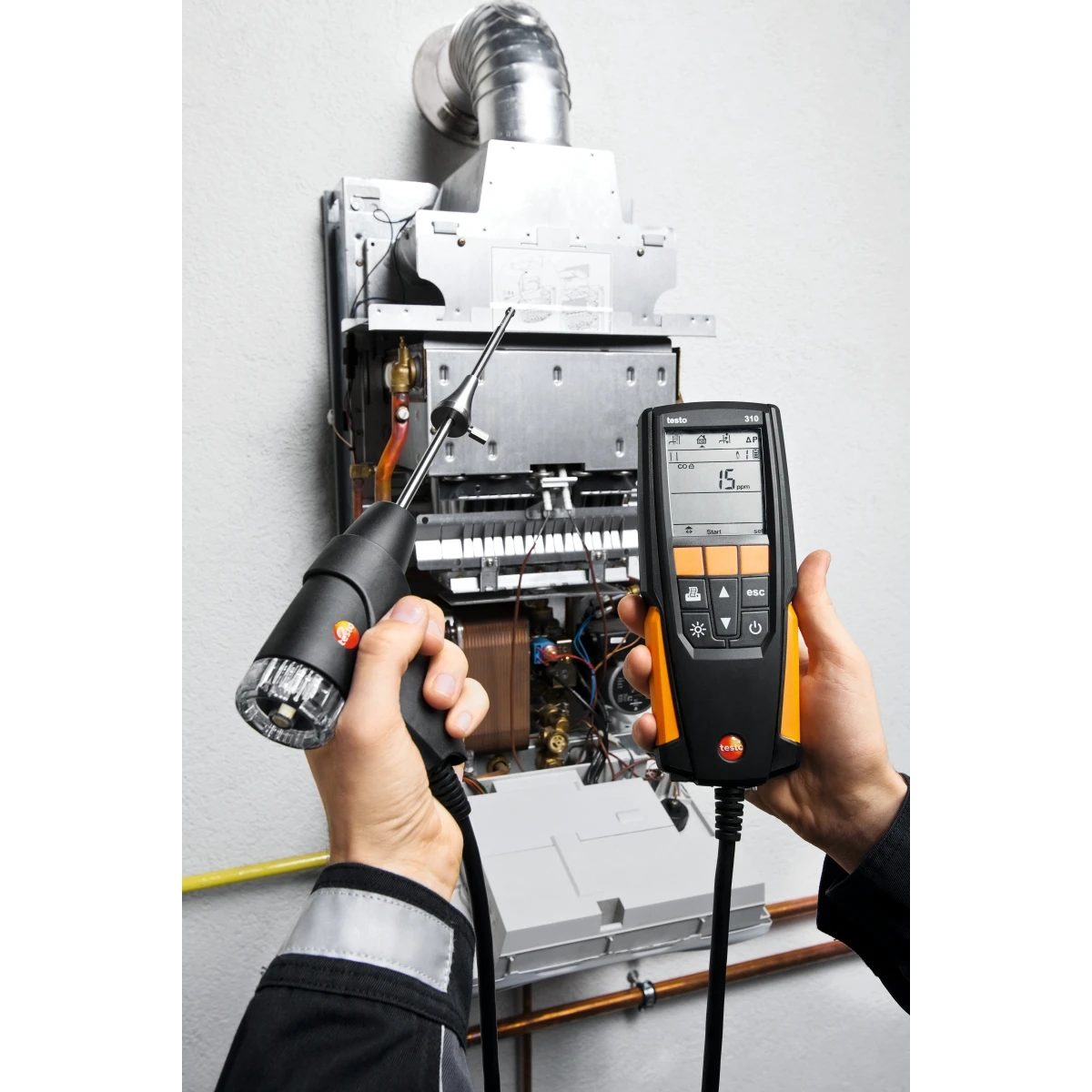 Testo 310 Flue Gas Analyzer Standard Kit 0563 3100 4 Testo 310 Flue Gas Analyzer Standard Kit 0563 3100 - Image 4