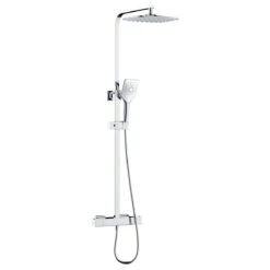 Bristan CRAZE2 Adjustable Rigid Riser Diverter Bar Shower CRZ2 SHXDIVCTFF C