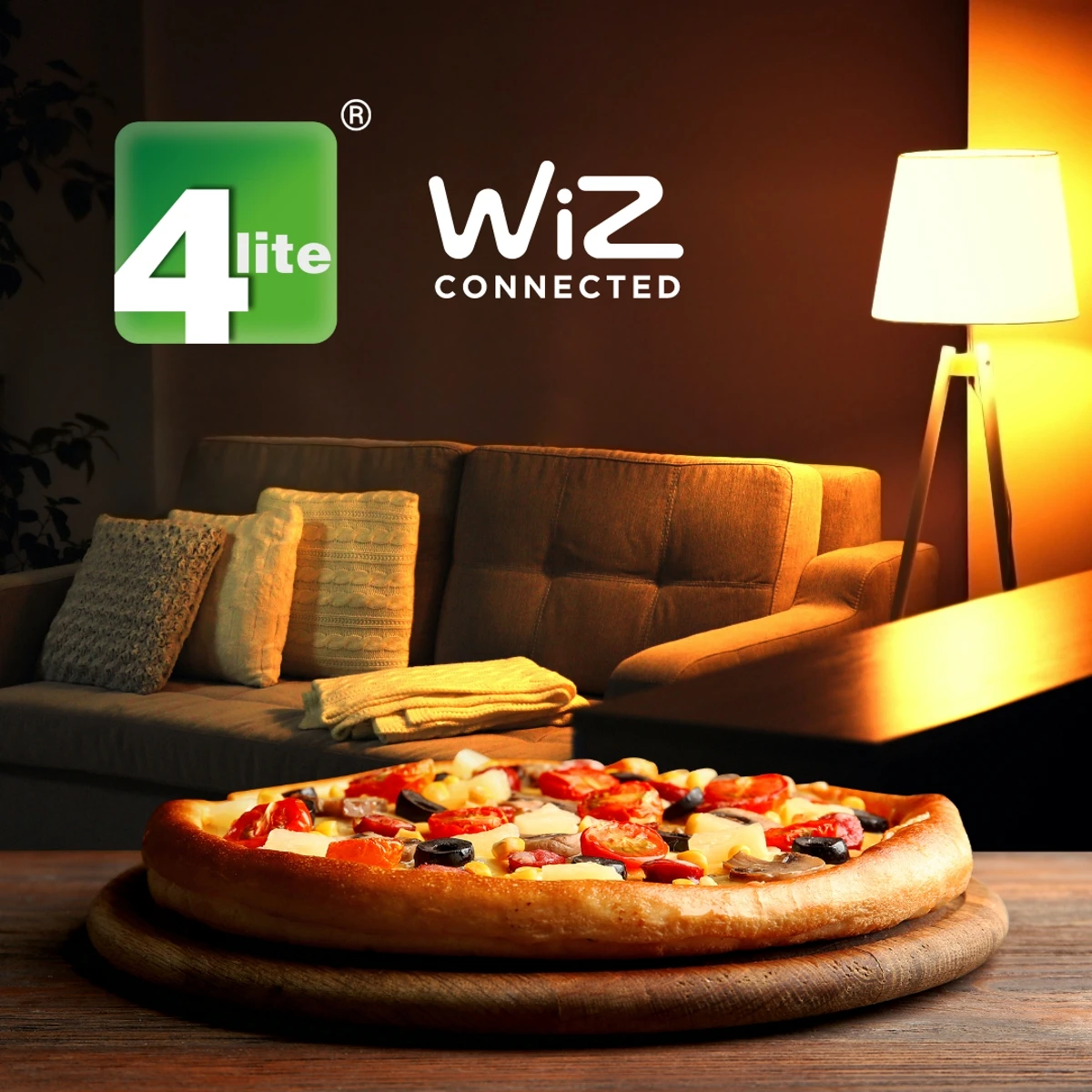 4LITE Wiz Connected LED Smart Strip Light Wi-Fi And Bluetooth Colour Changing And Tuneable White And Dimmable 2 M 30 W 4L1/8022 9 4LITE Wiz Connected LED Smart Strip Light Wi-Fi And Bluetooth Colour Changing And Tuneable White And Dimmable 2 M 30 W 4L1/8022 - Image 9