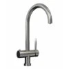 Francis Pegler Brushed Steel 4 Way Hot Water Kitchen Tap
