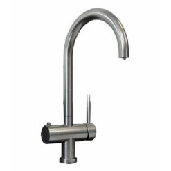 Francis Pegler Brushed Steel 4 Way Hot Water Kitchen Tap