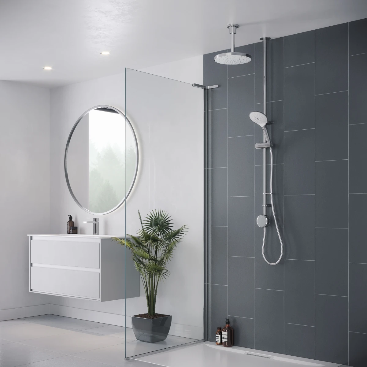 Mira Activate Smart Digital Shower High Pressure Dual Outlet Ceiling Fed 2 Mira Activate Smart Digital Shower High Pressure Dual Outlet Ceiling Fed - Image 2