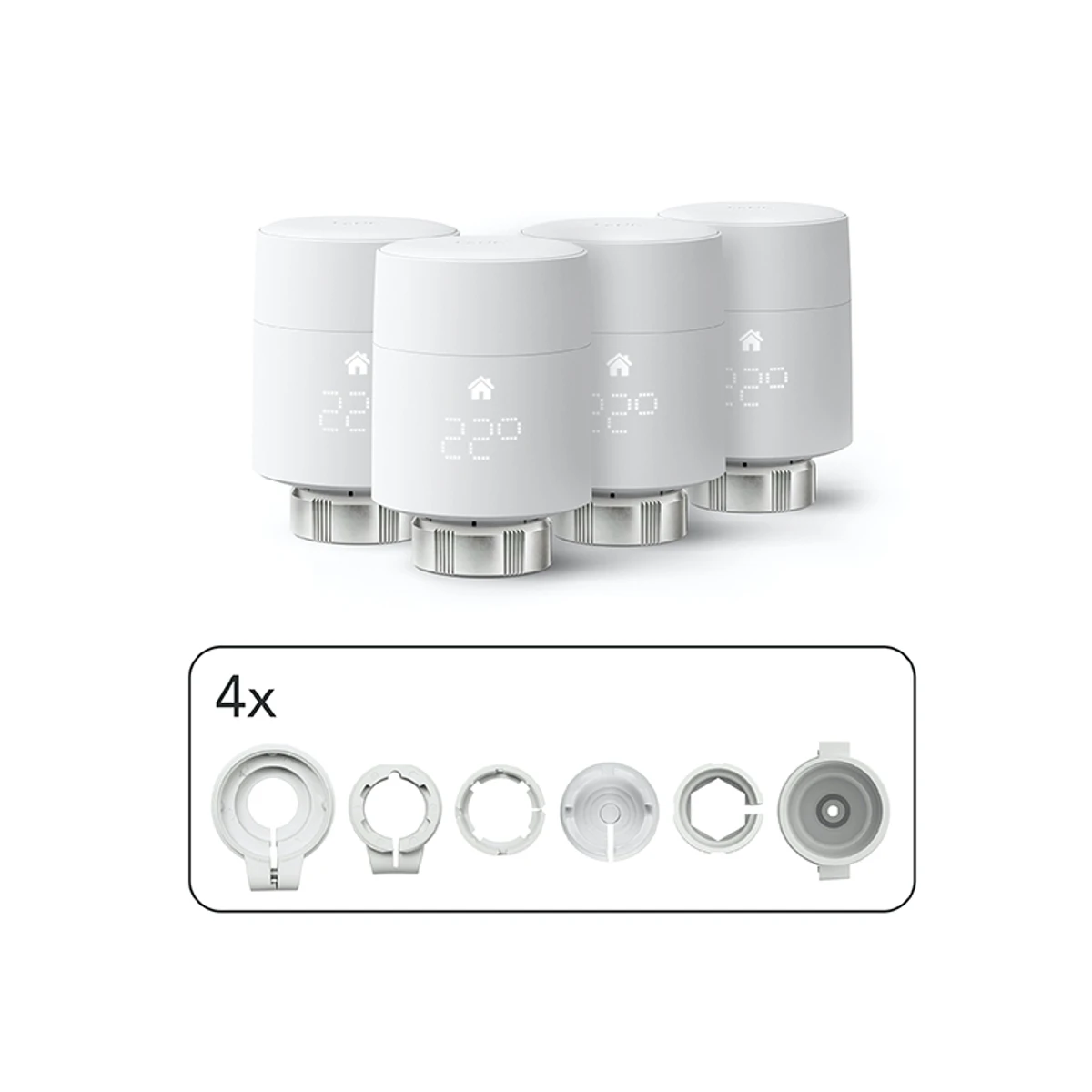 Tado Add-on: Smart Radiator Thermostat Quattro Pack - For Multi-Room Control 10 Tado Add-on: Smart Radiator Thermostat Quattro Pack - For Multi-Room Control - Image 10