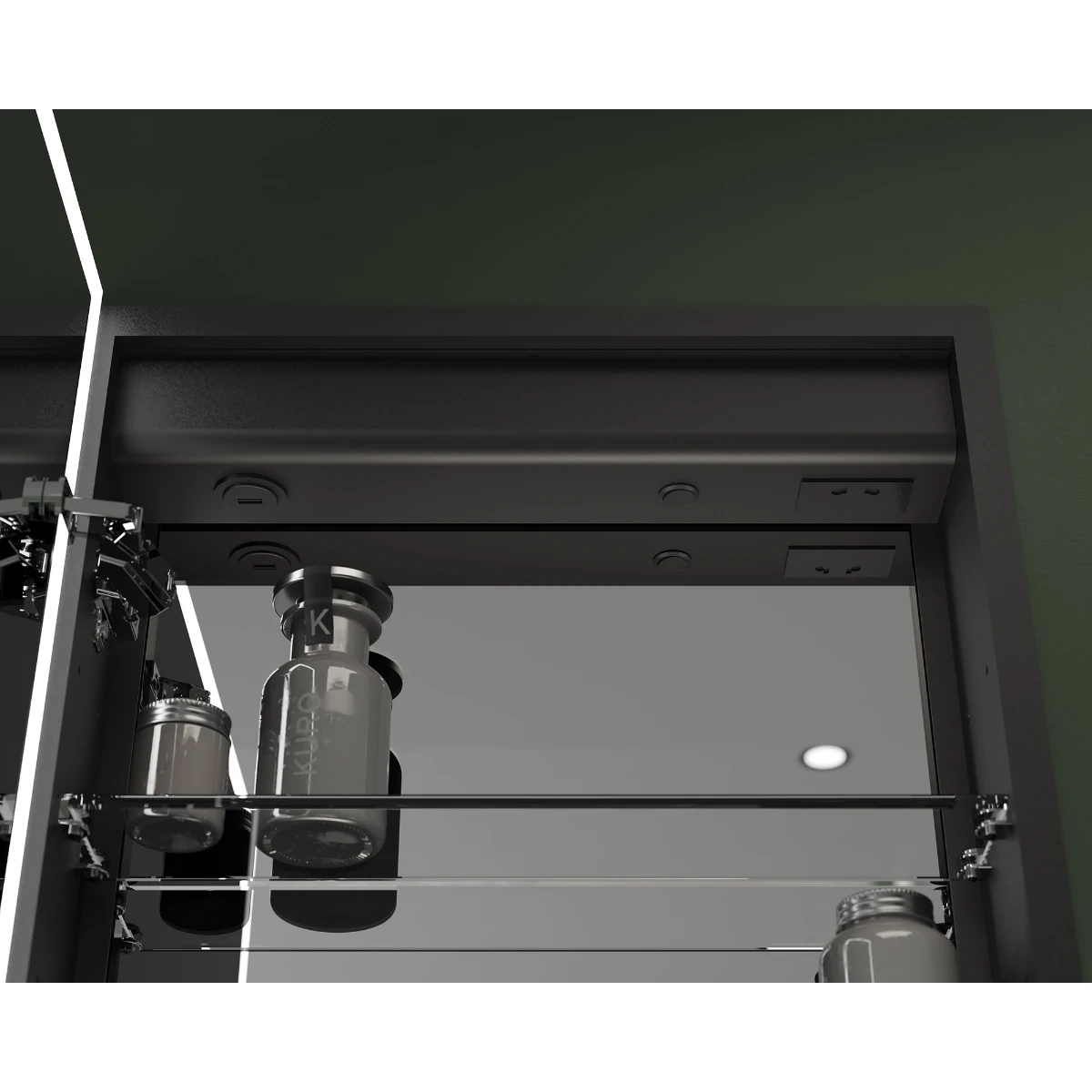 Sensio Eclipse 700x500 Recess Cab Black 3 Sensio Eclipse 700x500 Recess Cab Black - Image 3