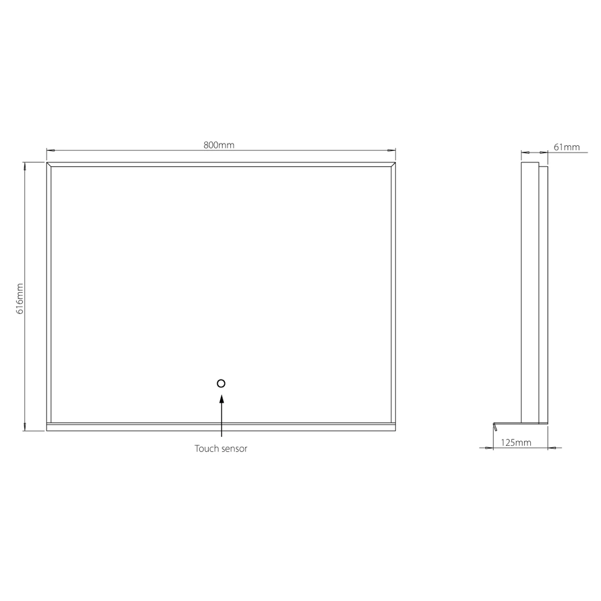 Sensio Element 800x600 Black Mir QI Char 4 Sensio Element 800x600 Black Mir QI Char - Image 4
