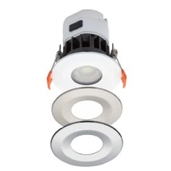 Sensio TrioTone IP65 Fire Rated Downlight 650 - 700 Lumen Warm White To Cool White
