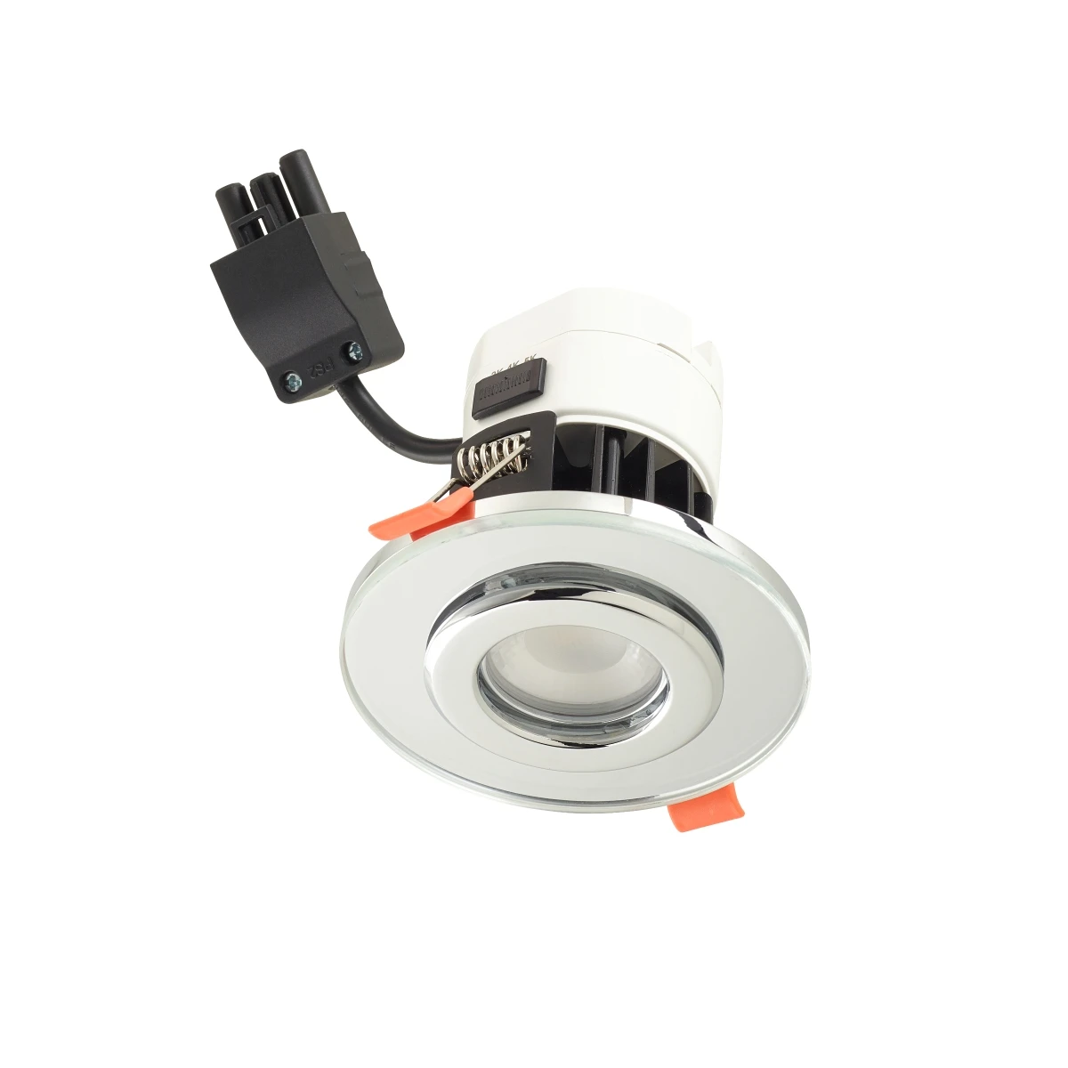 Sensio TrioTone Circa IP65 Fire Rated Downlight Clear Glass 650 - 700 Lumen Warm White To Cool White 1 Sensio TrioTone Circa IP65 Fire Rated Downlight Clear Glass 650 - 700 Lumen Warm White To Cool White