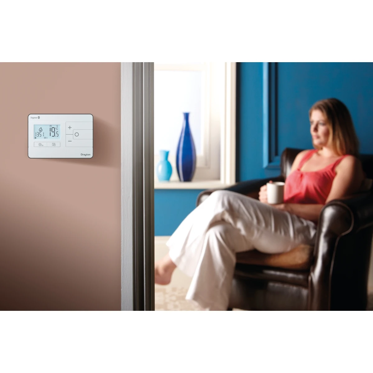 Drayton Digistat Single-channel RF With OpenTherm Digistat-RF1 RF901 2 Drayton Digistat Single-channel RF With OpenTherm Digistat-RF1 RF901 - Image 2