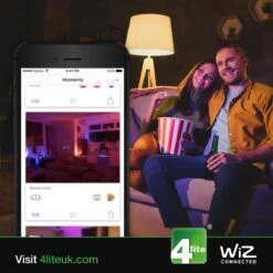 4LITE WiZ Connected C37 E14 RGB WiFi/BLE 9 4LITE WiZ Connected C37 E14 RGB WiFi/BLE -Bathroom Product Shop GPID 1100717061 IMG 03